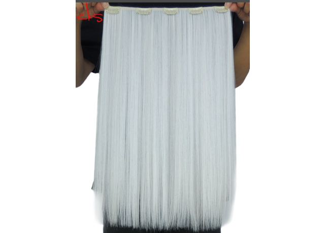 Tresa de Par Sintetic Light Grey